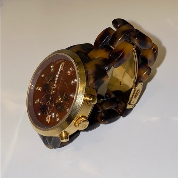 Michael Kors turtleshell watch - Picture 6 of 11
